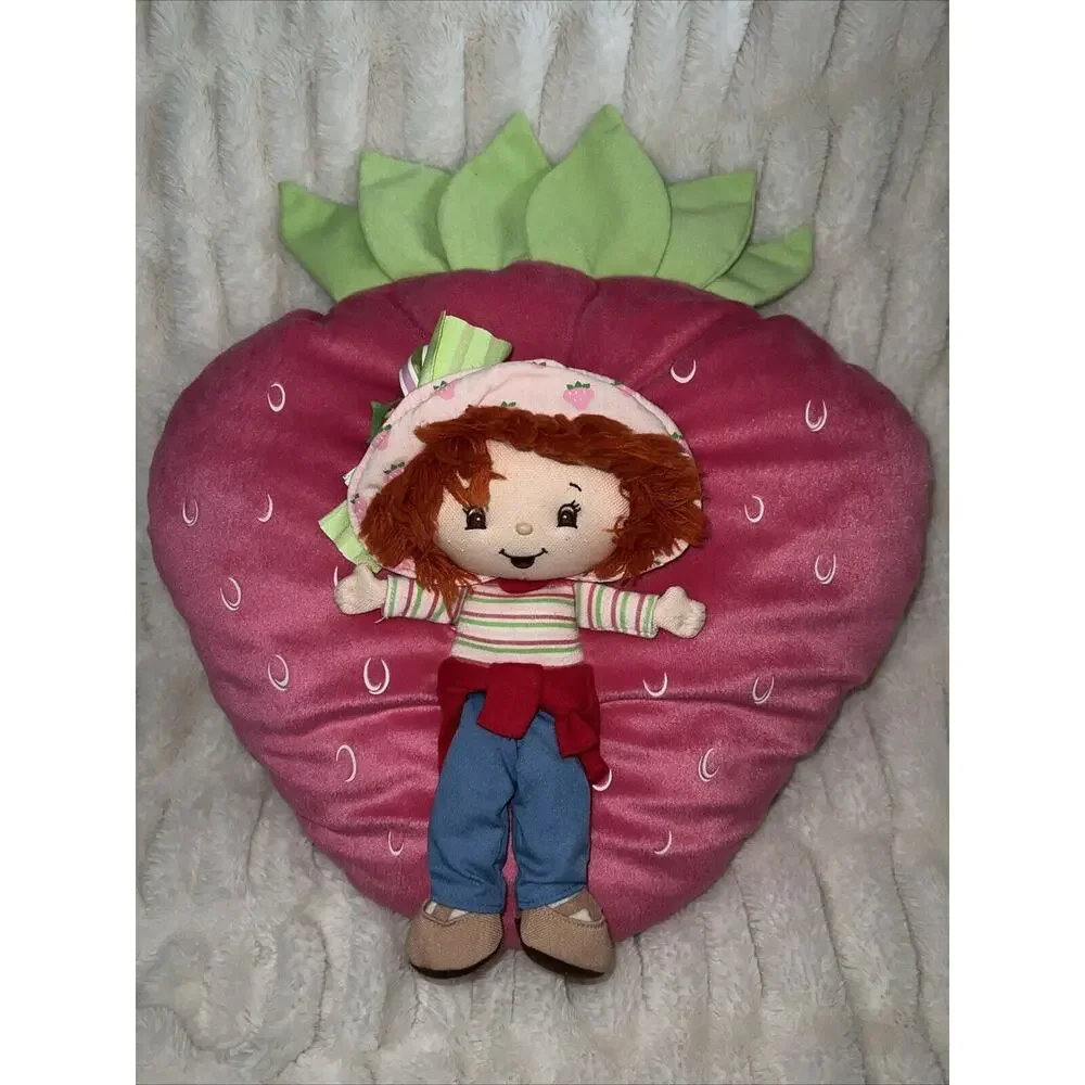 Vintage Strawberry‎ Shortcake Plush Pillow